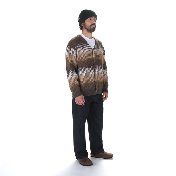 Pilgrim | Shore Gradation Cardigan
Color : Brown