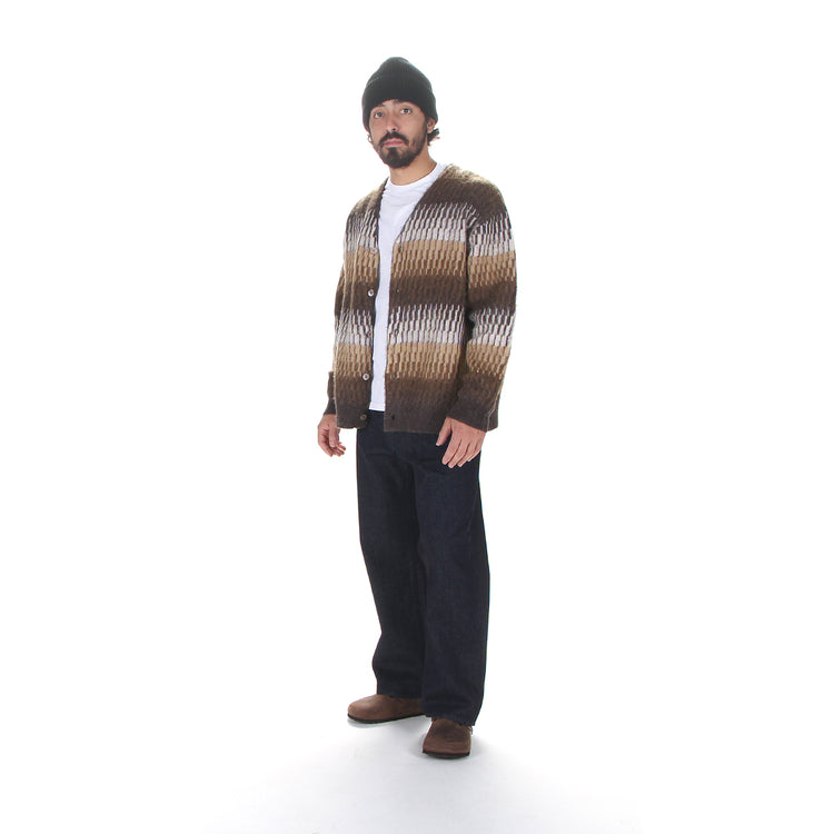 Pilgrim | Shore Gradation Cardigan
Color : Brown