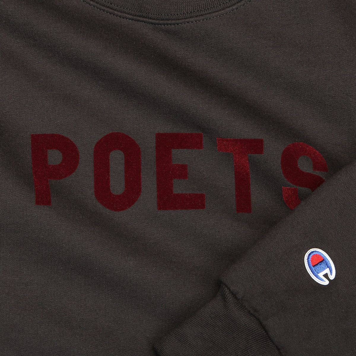 Poets - OG Flock Crewneck
Color : Black