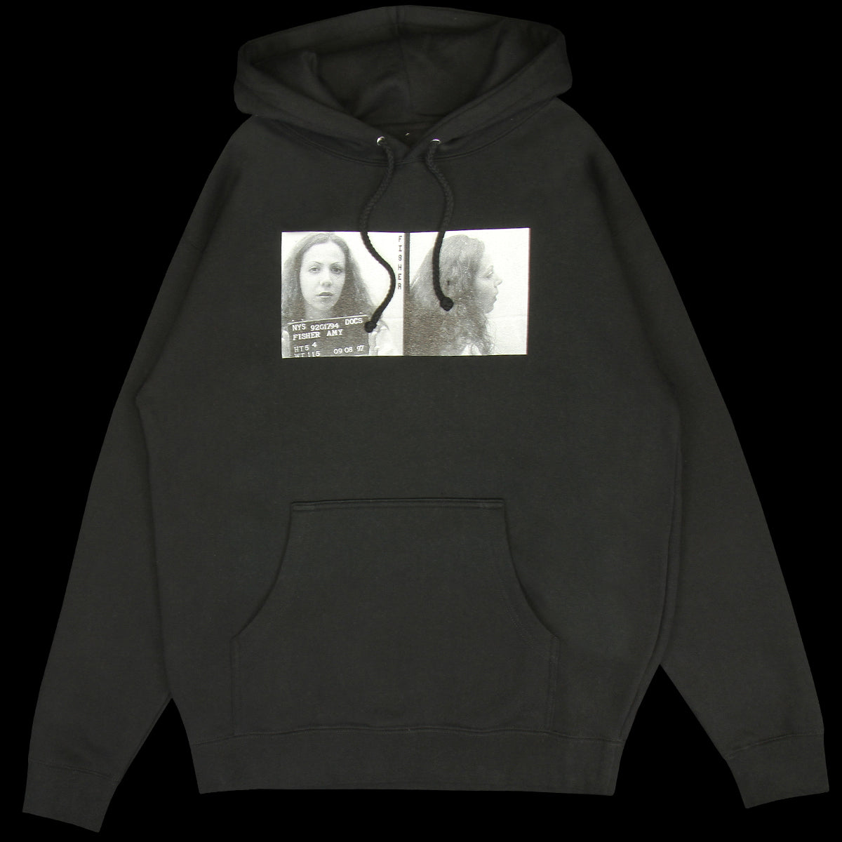 Poets - Fisher Hoodie
Color : Black
