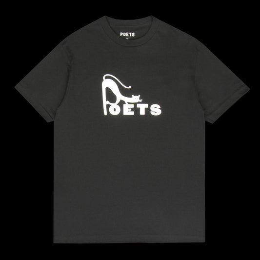 Poets - Hanna Screened T-Shirt

Color : Black
