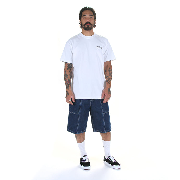 Polar Skate Co. - Jiro Shorts
Color : Dark Blue / White Stitching