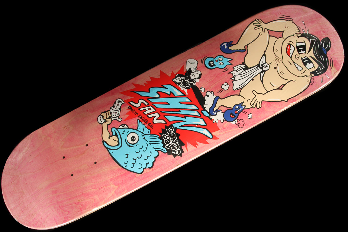 Polar Skate Co. - Bongi Boy Deck
Color : Pink