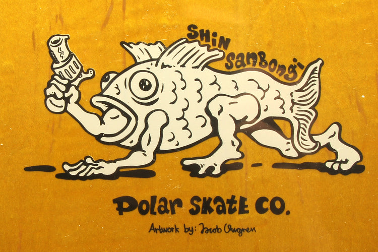 Polar Skate Co. - Bongi Boy Deck
Color : Pink