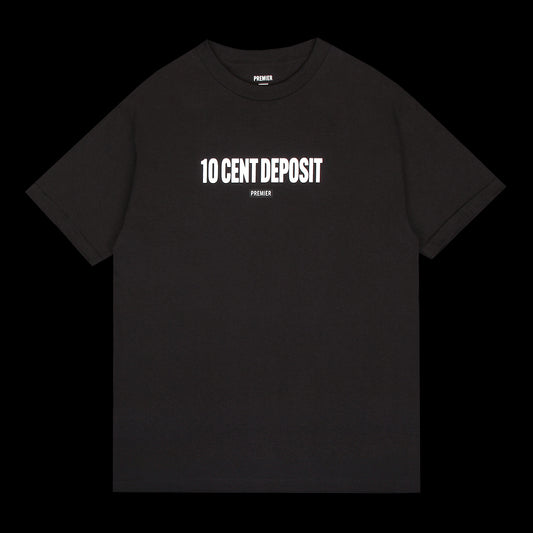 Premier - 10 Cent T-Shirt
Color : Black / White
