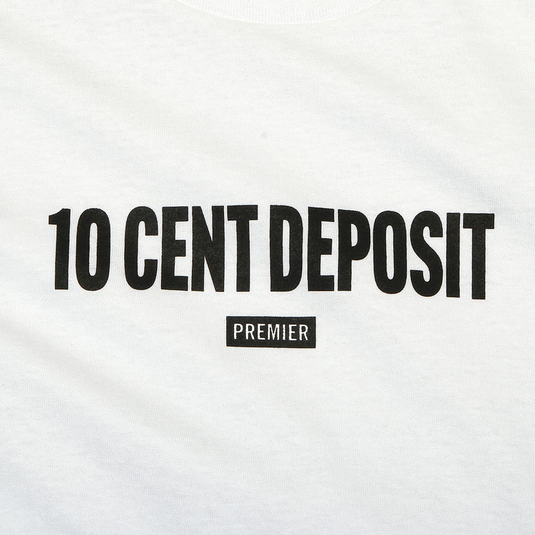 Premier - 10 Cent T-Shirt
Color : White / Black
