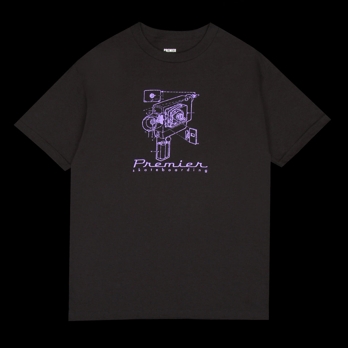 Premier - 8mm T-Shirt
Color : Black / Purple
