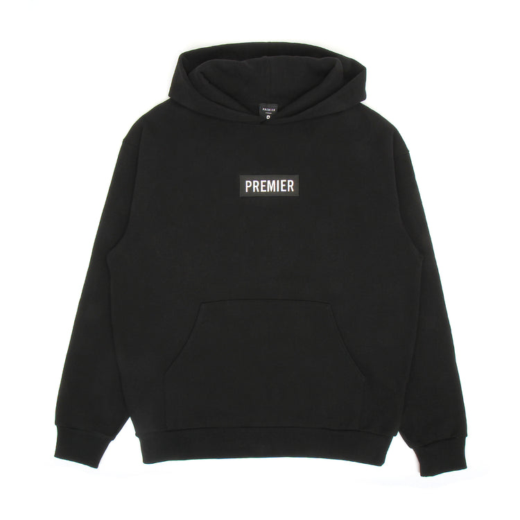 Premier | Box Logo Hooded Sweatshirt Color : Black