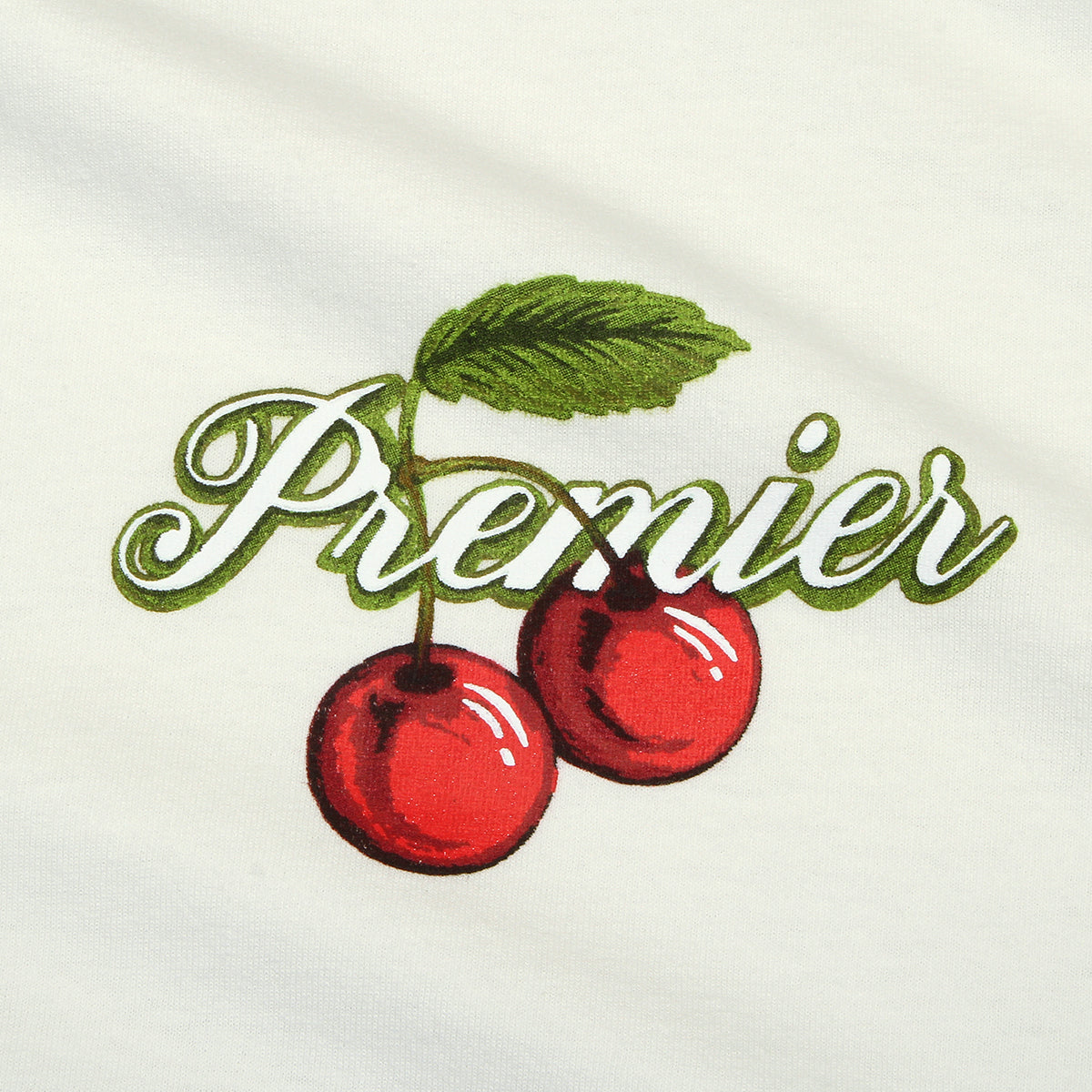 Premier - Cherry T-Shirt
Color : Off White