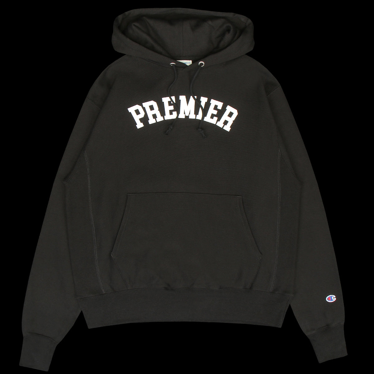 Premier - Collegiate Hoodie
Color : Black / White