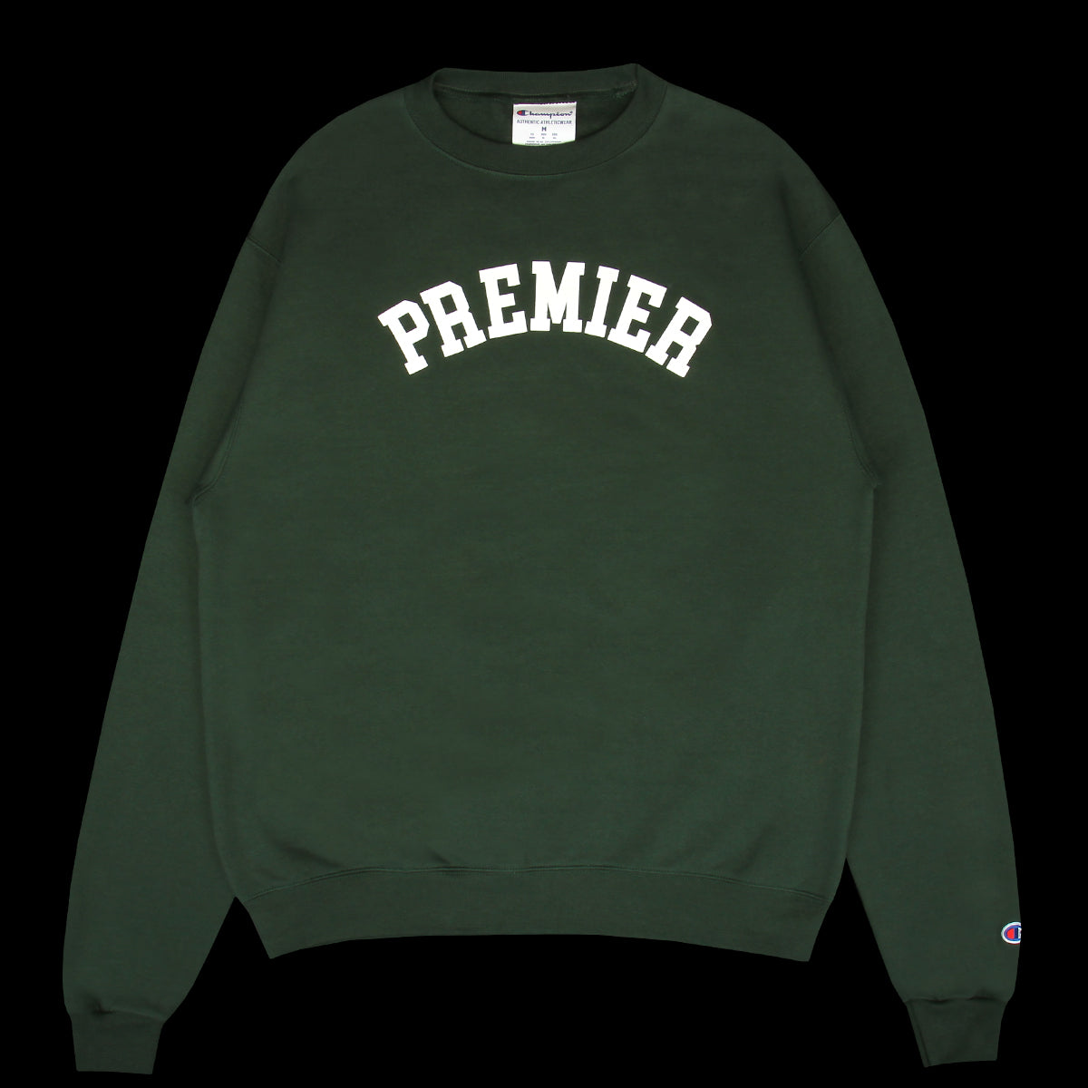 Premier - Collegiate Crewneck
Color : Dark Green