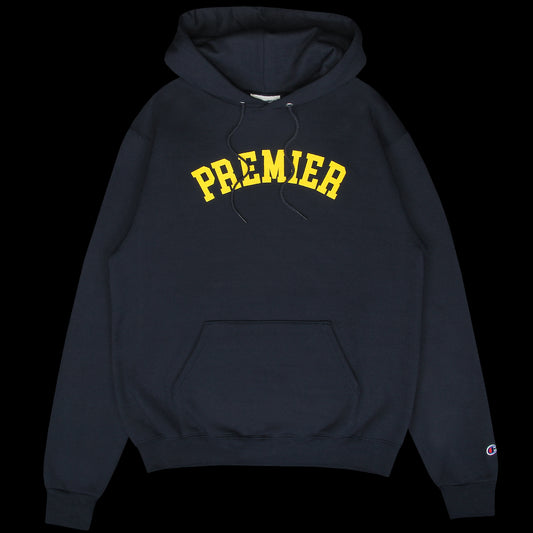 Premier - Collegiate Hoodie
Color : Navy / Yellow