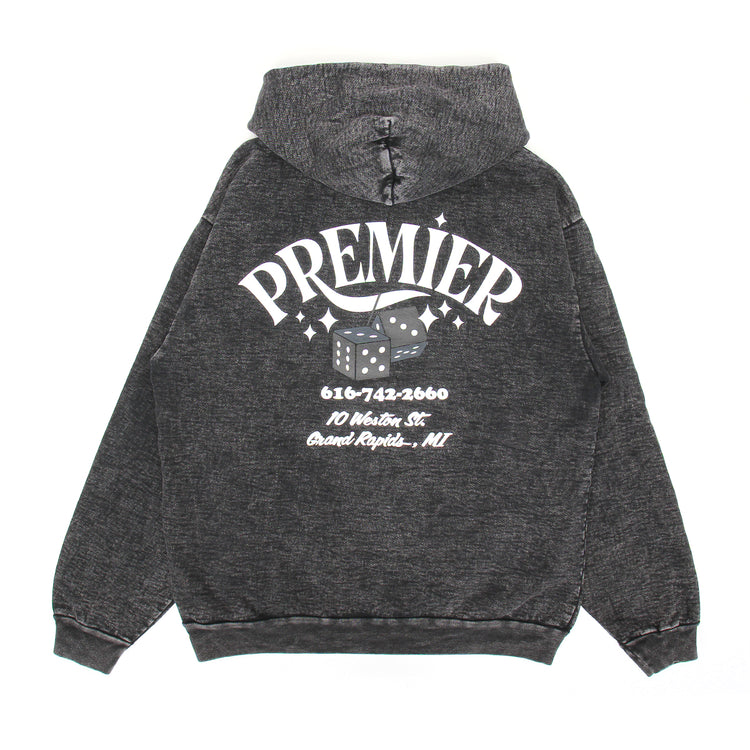 Premier | Dice Hoodie Carbon Black