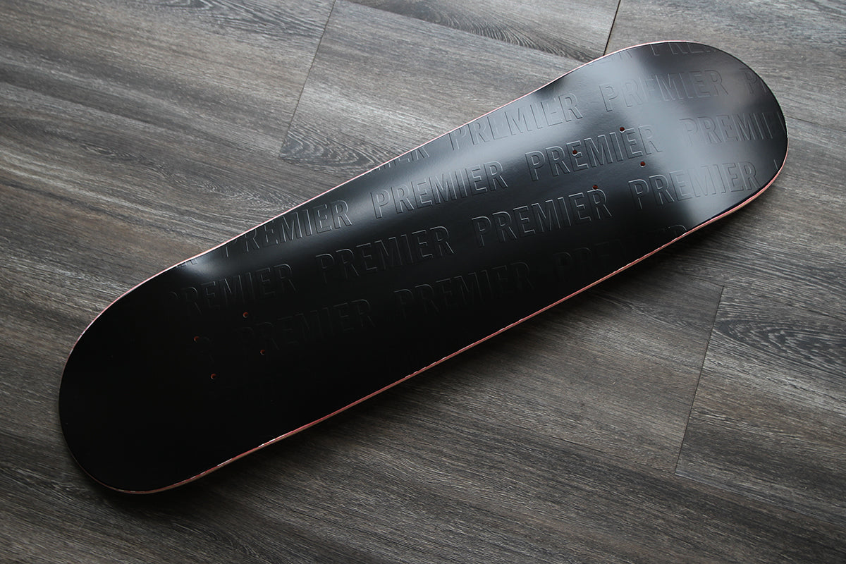 Premier - Embossed Logo Deck
Color : Black