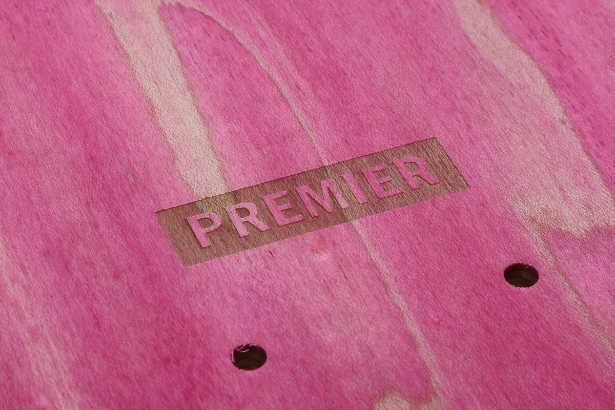 Premier - Embossed Logo Deck
Color : Black