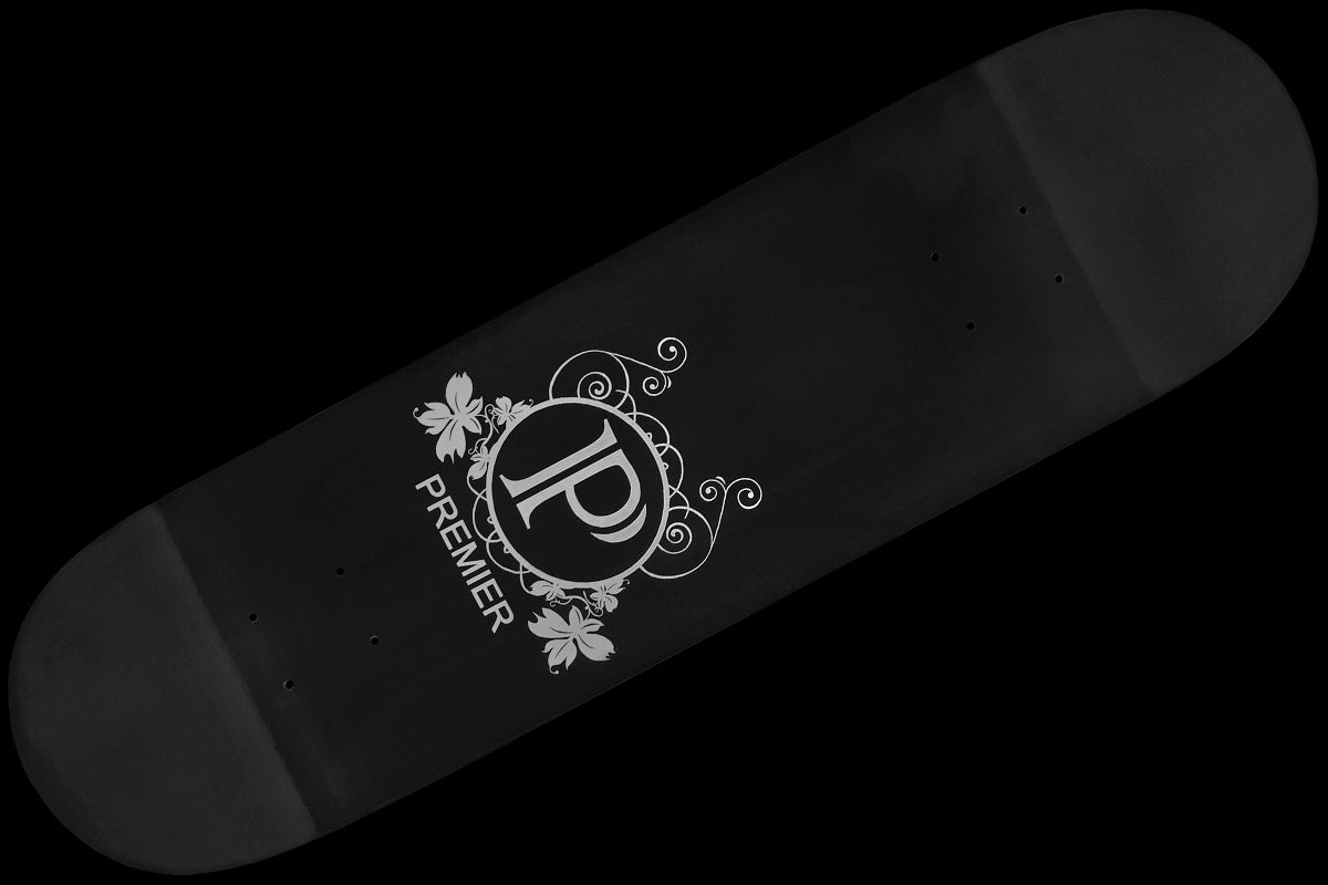 Premier - Flower Logo Deck
Color : Black