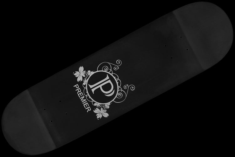 Premier - Flower Logo Deck
Color : Black