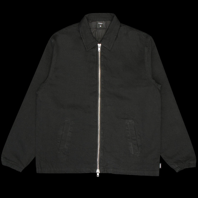 Premier Lined Denim Work Jacket Color : Black