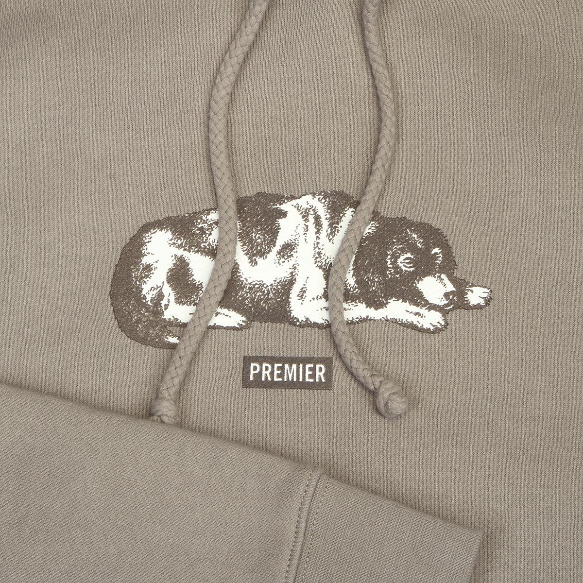 Premier - Nap Hoodie
Color : Cement