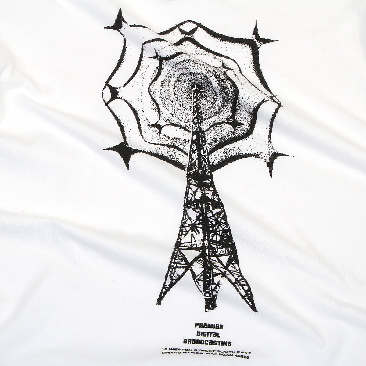 Premier - Tower T-Shirt
Color : White