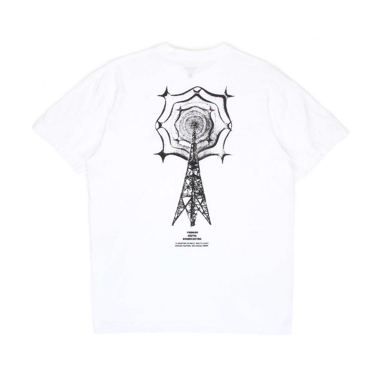 Premier - Tower T-Shirt
Color : White