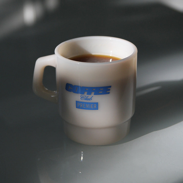 Premier x Coffee Club Glass Mug
Color : Beige