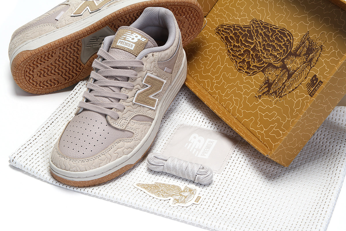 New Balance Numeric | 480 x Premier
Style # NM480PMR
Color : Brown / White