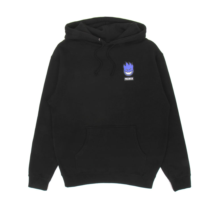 Spitfire x Premier - Swirl Hoodie
Color : Black
