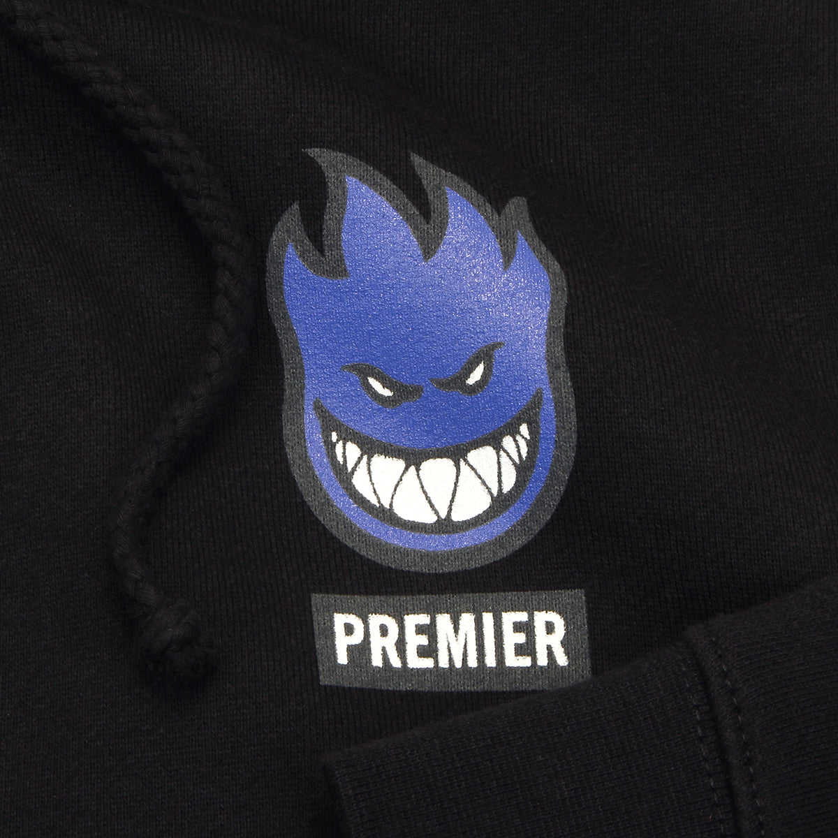 Spitfire x Premier - Swirl Hoodie
Color : Black
