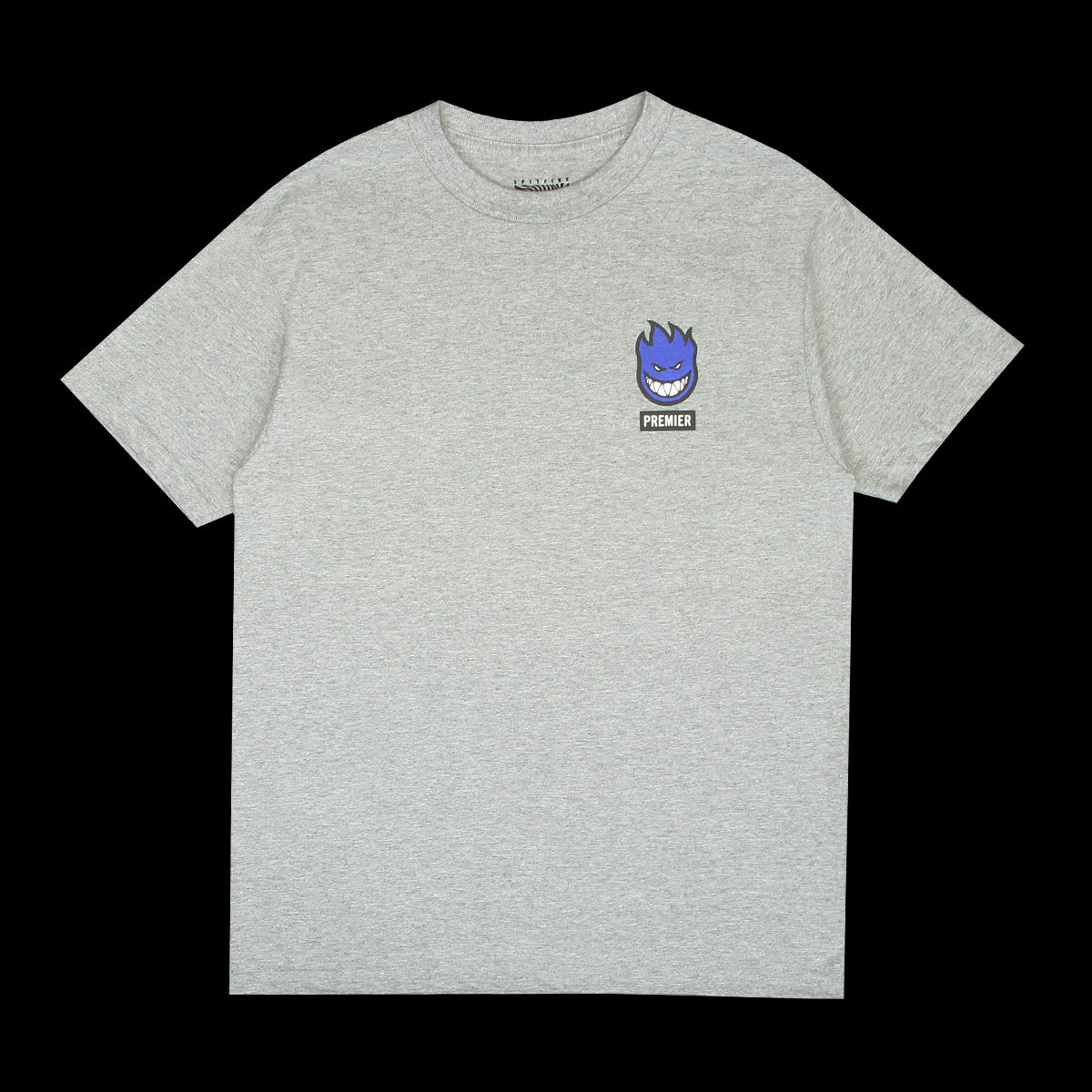 Spitfire x Premier - Swirl T-Shirt
Color : Heather Grey