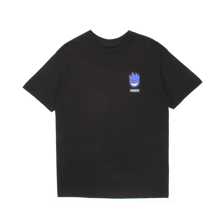 Spitfire x Premier - Swirl T-Shirt
Color : Black