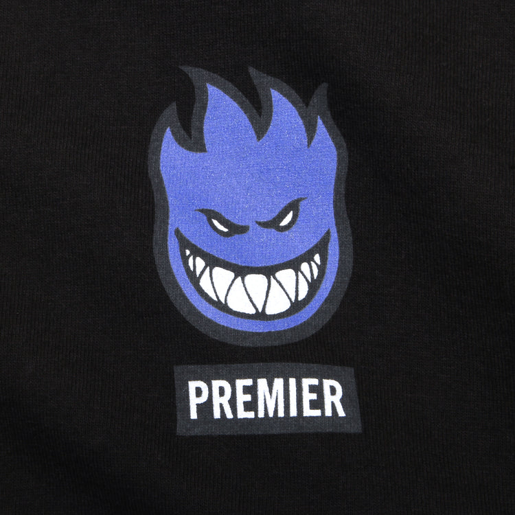 Spitfire x Premier - Swirl T-Shirt
Color : Black
