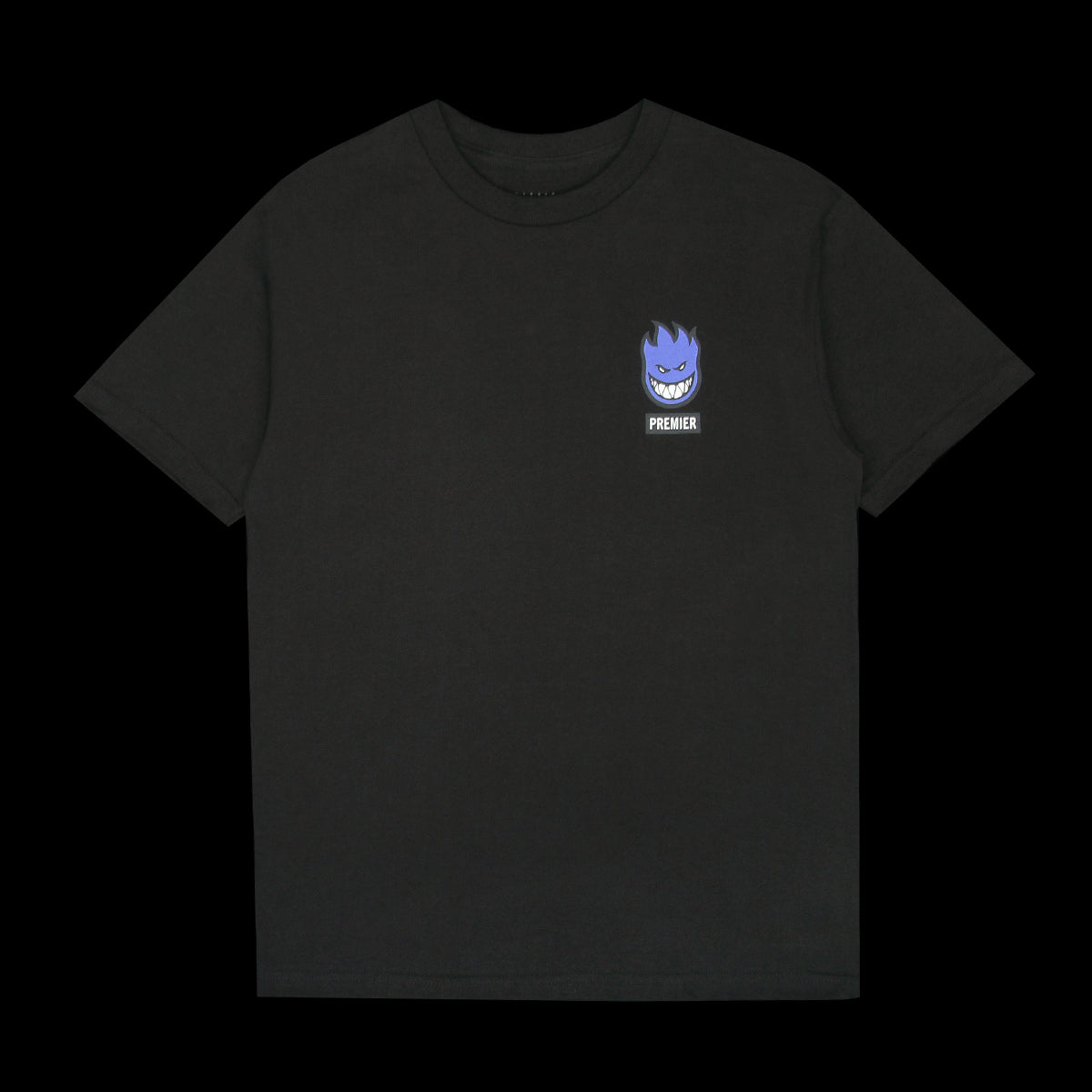 Spitfire x Premier - Swirl T-Shirt
Color : Black