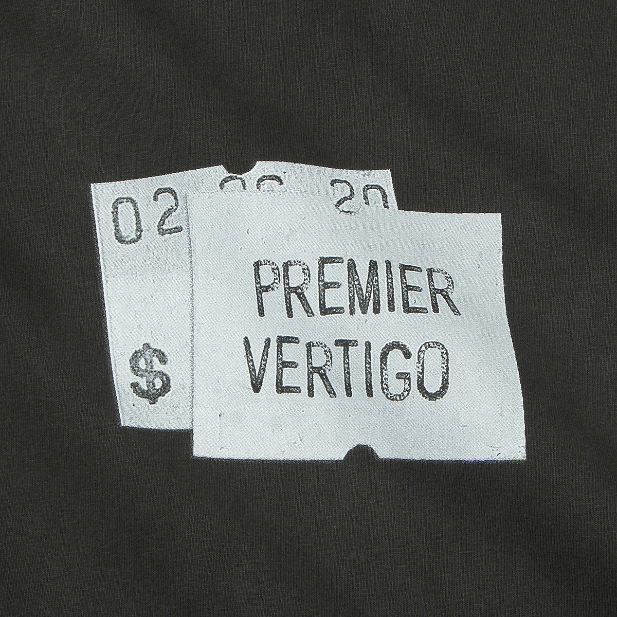Premier x Vertigo | Tag T-Shirt Color : Vintage Black