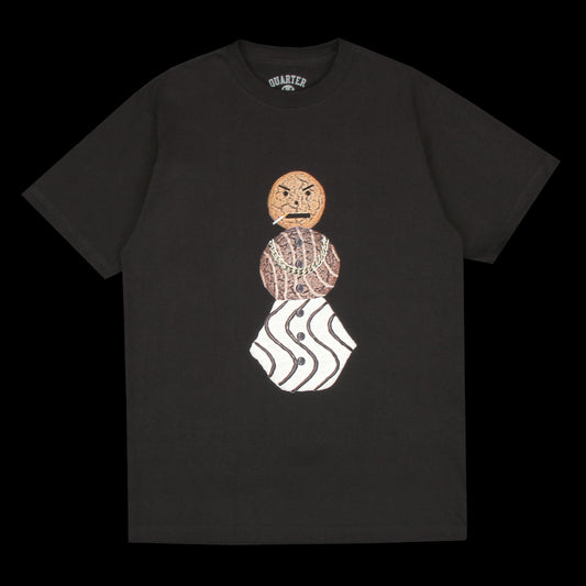 Quartersnacks - Big Snackman T-Shirt
Color : Black
