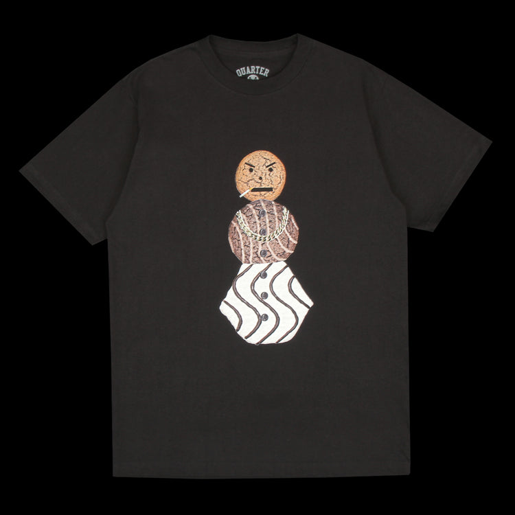 Quartersnacks - Big Snackman T-Shirt
Color : Black