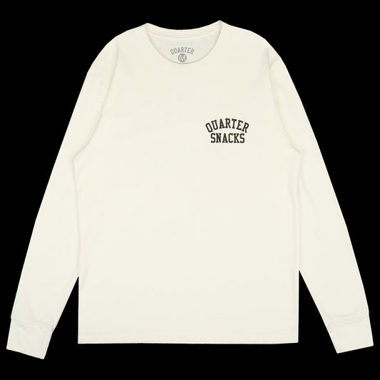 Quartersnacks - Printed Thermal L/S T-Shirt
Color : Bone