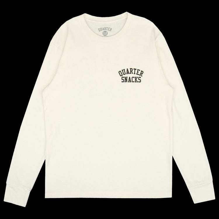 Quartersnacks - Printed Thermal L/S T-Shirt
Color : Bone