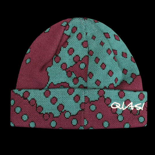 Quasi - Dither Beanie
Color : Eggplant