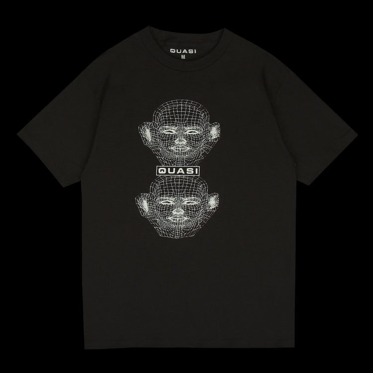 Quasi - Two Face T-Shirt
Color : Black
