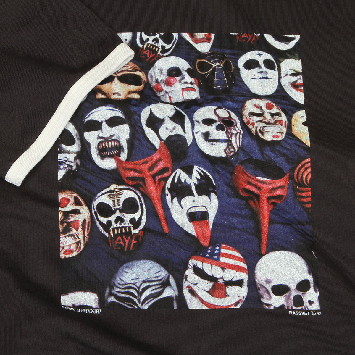 Rassvet - CDMX Ringer T-Shirt
Color : Black