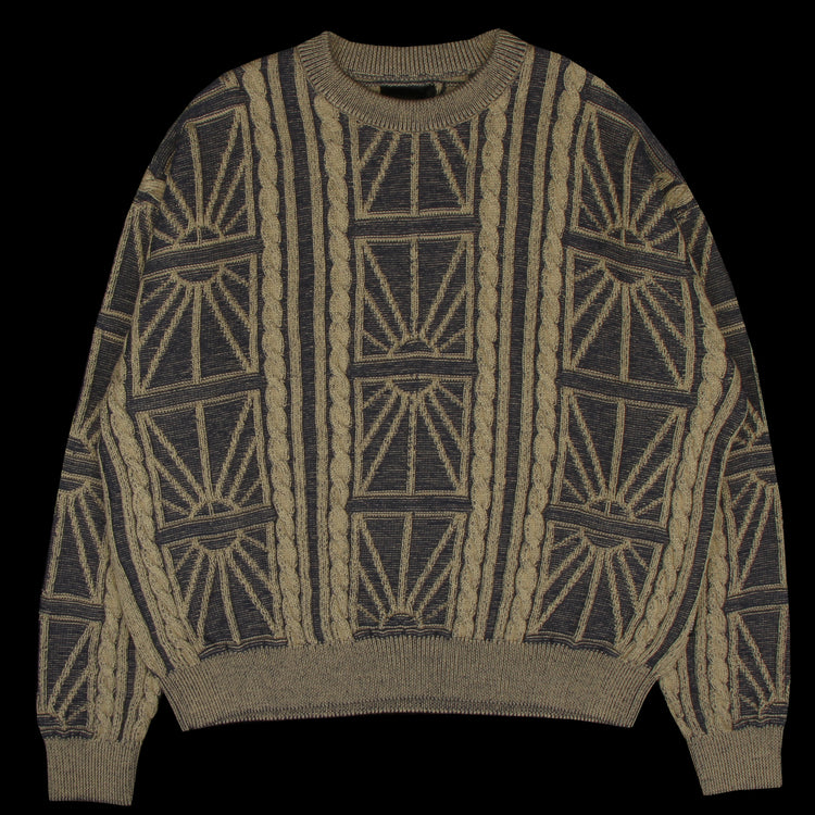 Rassvet - Aran Crewneck
Color : Blue