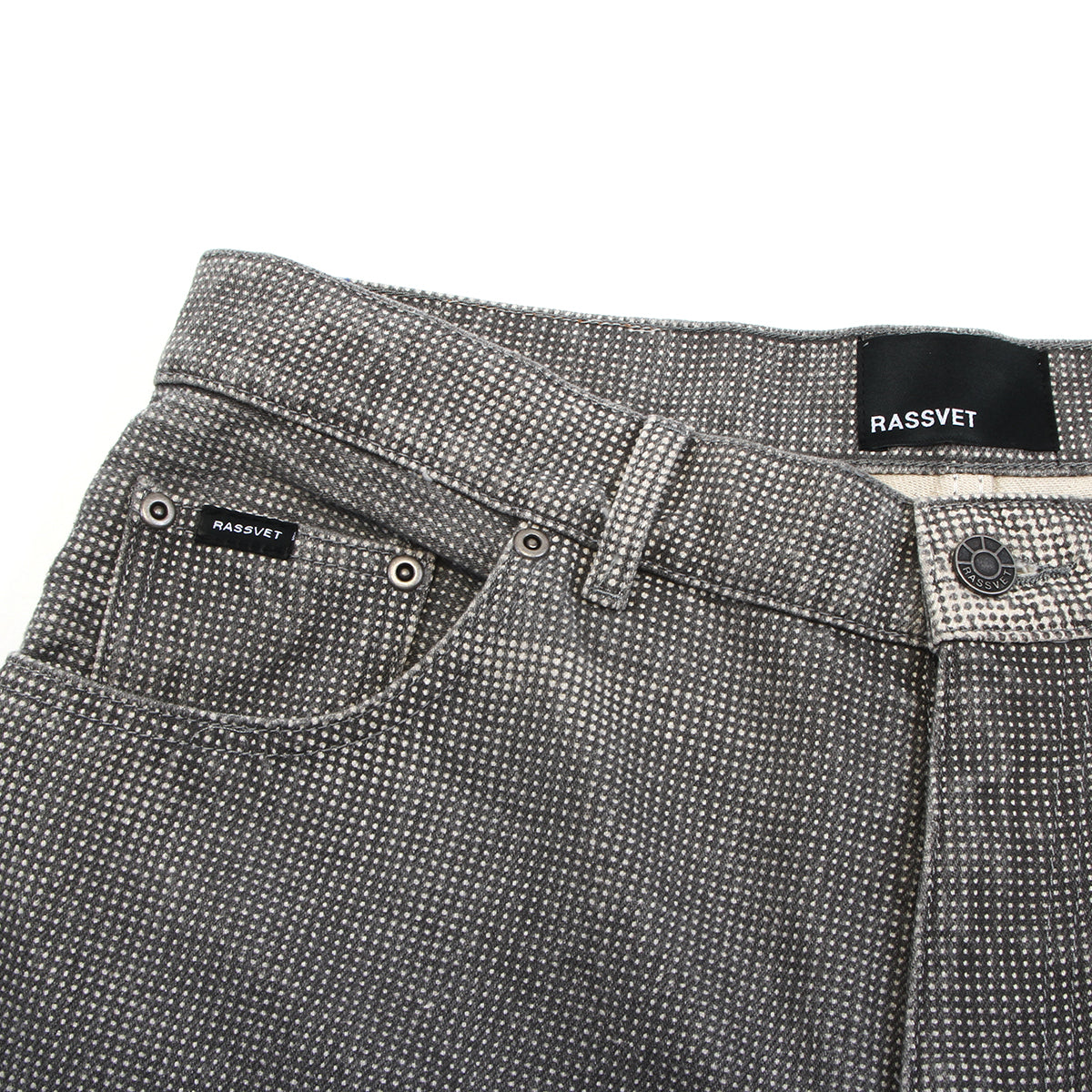 Rassvet - Nymph Baggy Denim Pants
Color : Black