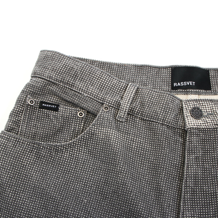 Rassvet - Nymph Baggy Denim Pants
Color : Black