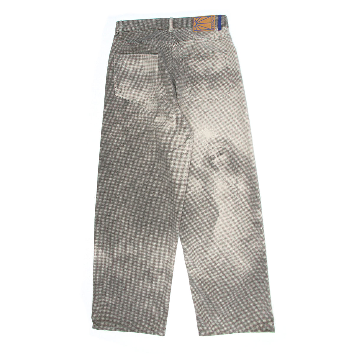 Rassvet - Nymph Baggy Denim Pants
Color : Black