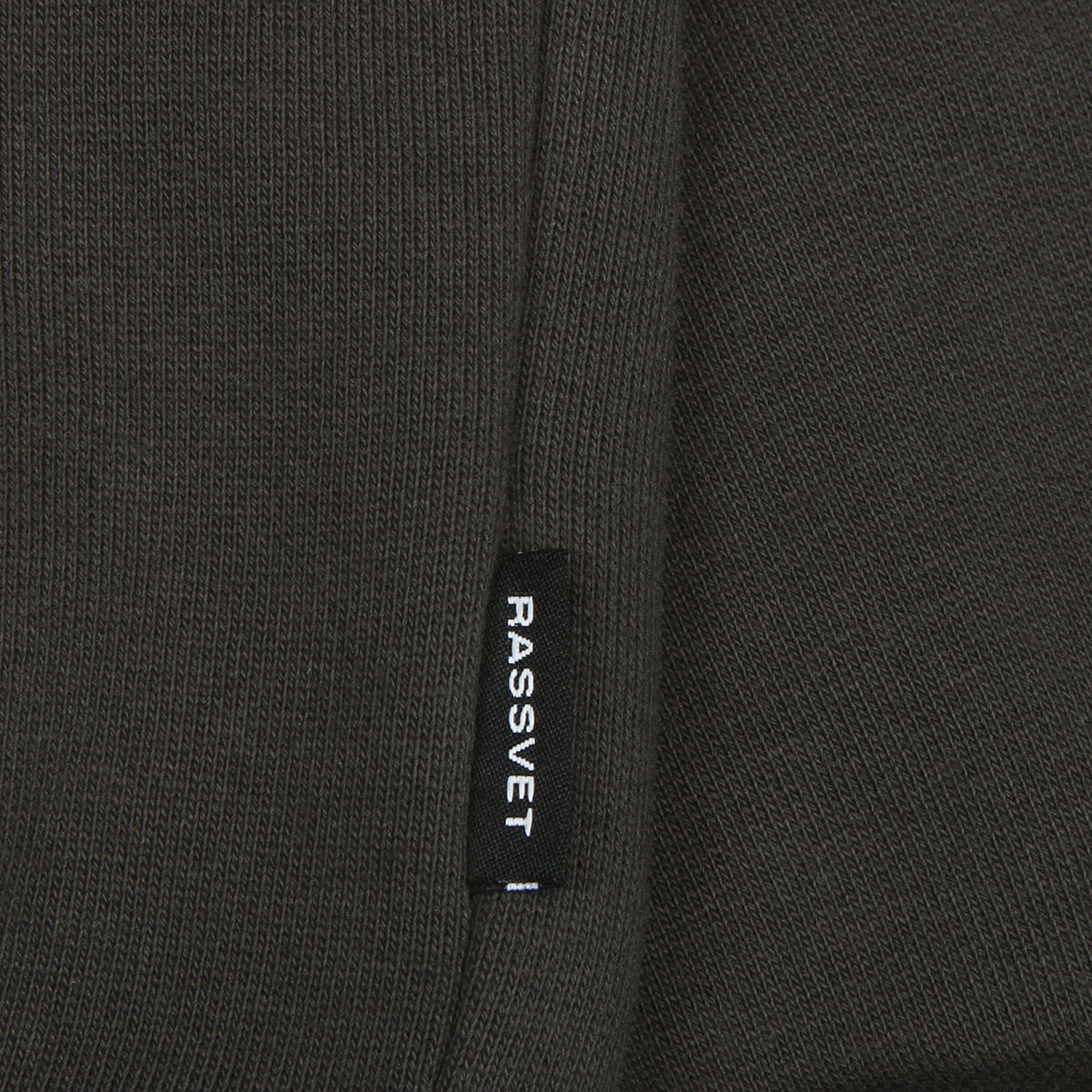 Rassvet - Weave Logo Hoodie
Color : Black