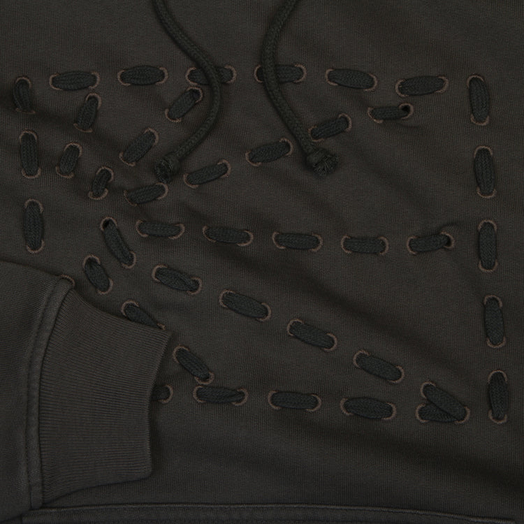 Rassvet - Weave Logo Hoodie
Color : Black