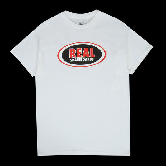 Real | Oval T-Shirt White