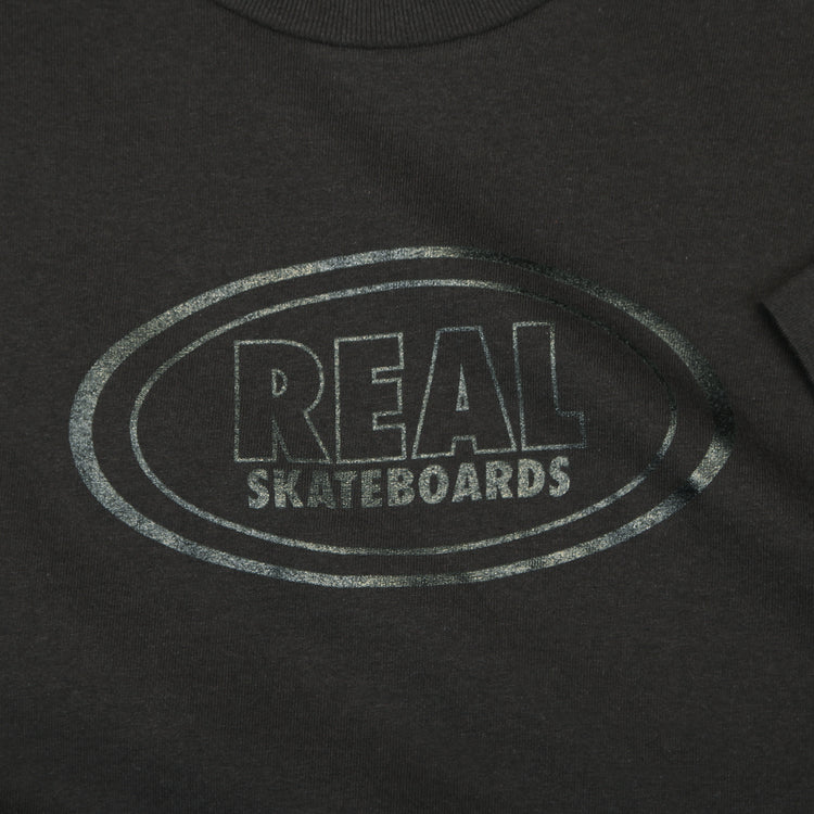 Real - Oval T-Shirt
Color : Black / Tonal
