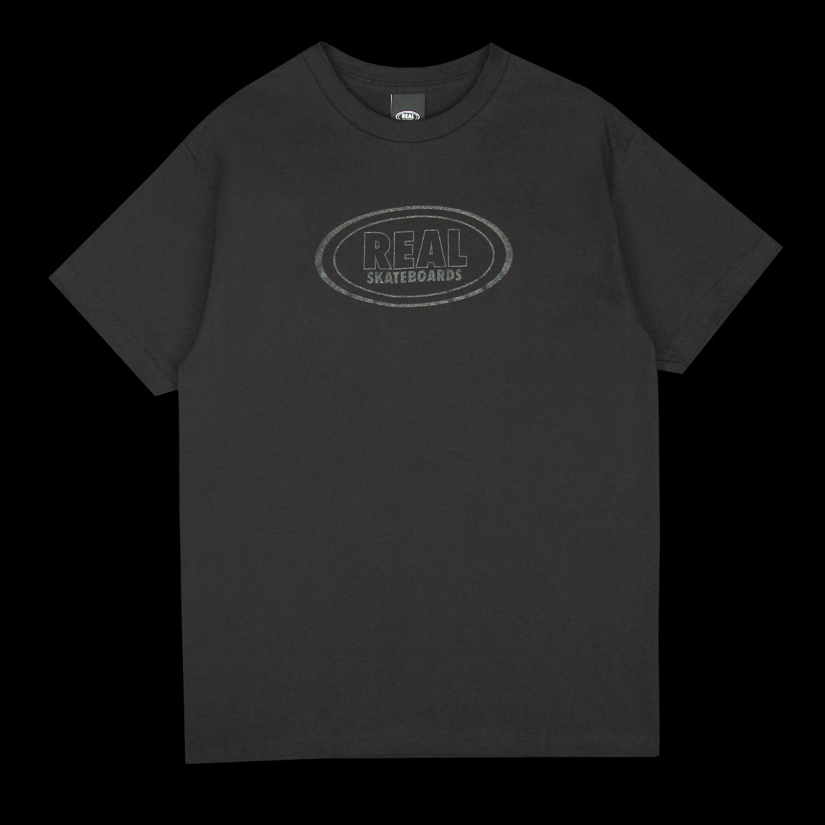 Real - Oval T-Shirt
Color : Black / Tonal